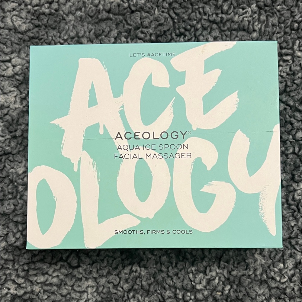 Aceology Aqua Ice Spoon Facial Massager - Mint